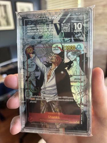 Shanks (Manga) graded TAG 10 for sale on eBay