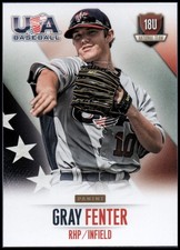 2014 USA Baseball #36 Gray Fenter - BB