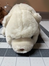 Vintage GUND 7" White Bear Polar Bear Collector Plush Stuffed Animal