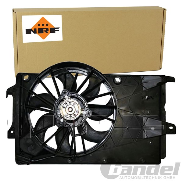 NRF LÜFter MotorkÜHlung 365Mm Passend FüR Opel Meriva | 47315-image