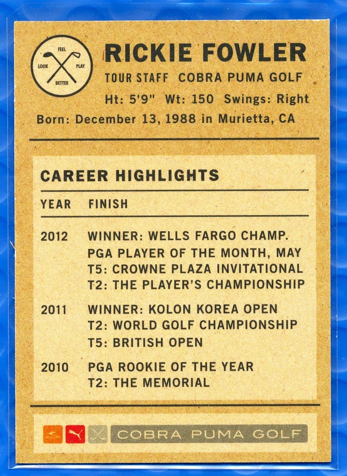 2013 Cobra Puma Golf Rickie Fowler RC Rookie Oklahoma State Cowboys - Image 2 of 3