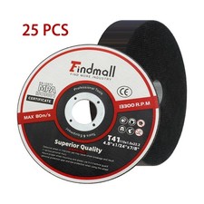 25 Pcs 4-1/2"x.040"x7/8" Cut-off Wheel - Metal Stainless Steel Cutting Discs