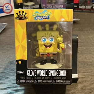 Funko Minis Glove World SpongeBob SquarePants Vinyl Figure Nickelodeon Boxed