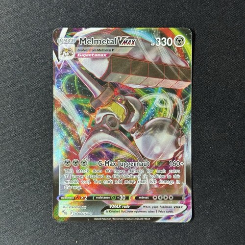 MELMETAL VMAX 048/078 HOLO VMAX RARE POKEMON GO NM/M POKEMON a