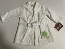 Carter's NOS Baby Robe Size 0-9 Mos Bath Beach Swim Cover Unisex Terry Velour