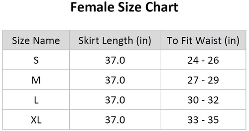 Women's Renaissance Pirate Peasant Medieval LARP High-Low Maxi Skirt with Pocket - Picture 6 of 33