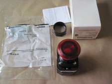 Allen-Bradley 800H-FRXTPH16RA Push-Pull Red Mushroom Head, Illuminated, 2-Pos