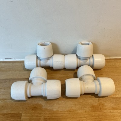 4 x HD10/22W Hepworth Hep2o Equal T-Stück lose