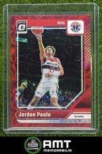Jordan Poole 2024-25 Panini Donruss Optic Red International Prizm Wizards