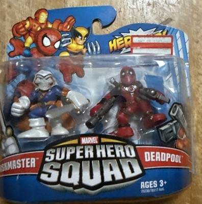 Marvel Super Hero Squad Taskmaster Deadpool Action Figure 2010 Hasbro New In Box