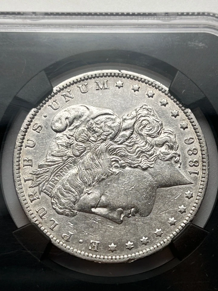 1886 O Morgan Silver Dollar NGC XF45/NGCX7.5 (2024 Funbox Series) - Image 3 of 4