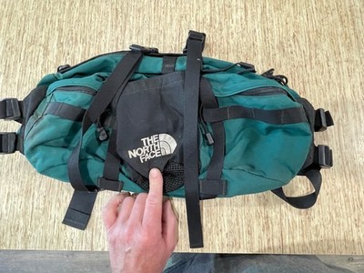 The North Face Lumbar Fanny Waist Pack With Bottle Holder TNF 3 pockets