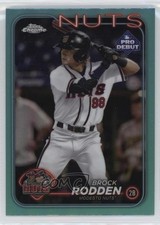 2024 Topps Pro Debut Chrome Aqua Refractor /75 Brock Rodden #PDC-155 sc8