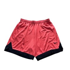 Nike Kids Dri-FIT Unisex Basketball Shorts Salmon Black Loose Medium