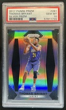 2017-18 Panini Prizm Thomas Bryant RC Rookie Prizm Silver #281 Lakers PSA 10