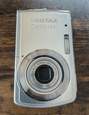 PENTAX Optio M40 Silver 8MP Compact Digital Camera Tested from Japan
