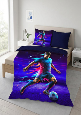 Kinderbettwäsche 100%Baumwolle Renforcé My Dreams Fußball OEKOTEX Bettbezug