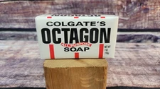 Vintage Colgate Octagon All Purpose 7 Ounce Bar Soap Sealed Authentic