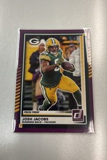 2025 Panini Donruss - Josh Jacobs #179 Purple Press Proof