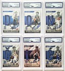 LUKA DONCIC 2023-24 Donruss Elite Spellbound FULL set AUTO SIGNED x6 PSA/DNA
