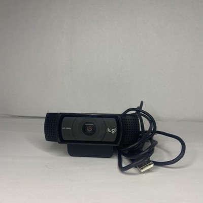 Logitech C920 HD Pro 1080p USB Webcam Built-In Mic Video Conferencing