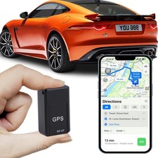 GPS Tracker for Vehicles,Portable Real Time Magnetic GPS Tracking Device, Full G