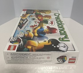 LEGO CREATIONARY #3844 Family Board Game Sealed/Read