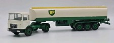 CONRAD 1/50 MAN BP TANKER TANK LORRY TRUCK GREEN WHITE VINTAGE DIECAST