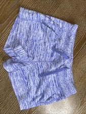 Athleta Girl Purple Shorts Size 6 - Pockets- Polyester Spandex