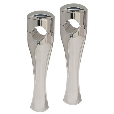 Accutronix 8'' HOURGLASS RISER 1'' BARS FX & XL CHROME HRH1358-C