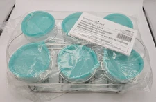 Pampered Chef Mini Freezer Bowls and Rack #100181  Use For Baby Food & More NEW!