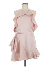 Halston Heritage Women Pink Cocktail Dress 6