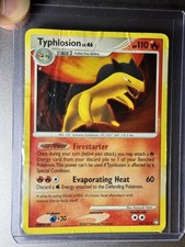 Typhlosion 16/123 D&P Mysterious Treasures Cosmos Holo Rare Pokémon TCG 2007