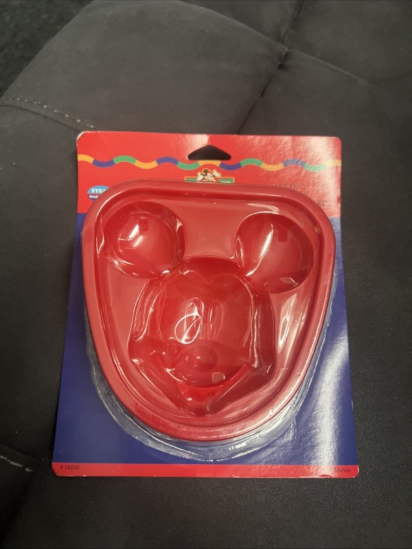 Vintage Disney Mickey Mouse Jello Gelatin Mold Mickey’s Stuff - Damaged Box