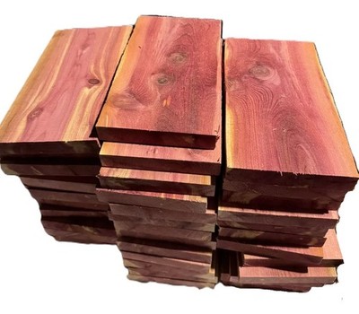 1 Aromatic Red Cedar Craft Boards 1  x 5  x 10   Kiln Dried Made in USA