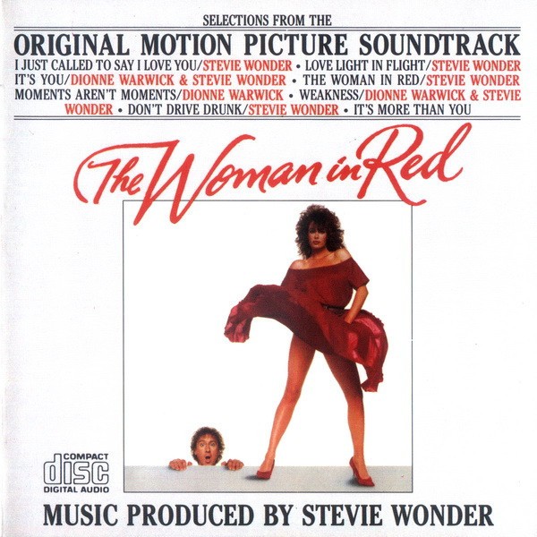STEVIE WONDER - THE WOMAN IN RED O.S.T.  8 TRACK CD - MOTOWN 1984 - 530 030-2