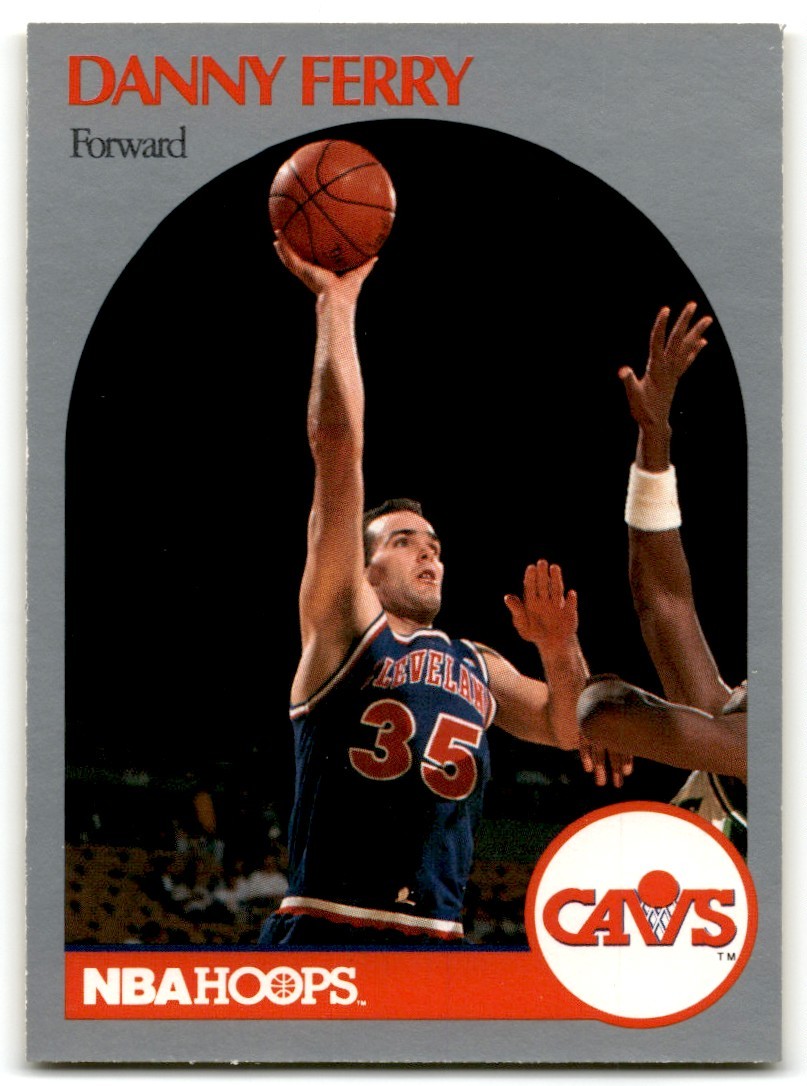 1990-91 Hoops Danny Ferry Cleveland Cavaliers #406A