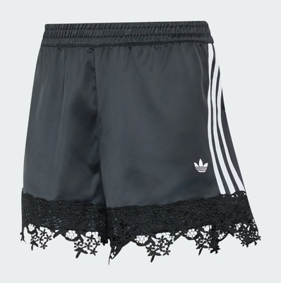 adidas Originals Satin Lace Loose Shorts Women Lifestyle Casual