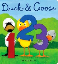 Image of Duck & Goose, 1, 2, 3 by Tad Hills (English) Board Book Book