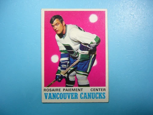 1970/71 O-PEE-CHEE NHL HOCKEY CARD #226 ROSAIRE PAIEMENT EX+ NICE!! 70/71 OPC