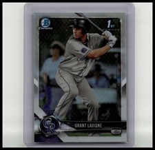 2018 Bowman Draft #BDC-186 Grant Lavigne Chrome Refractors