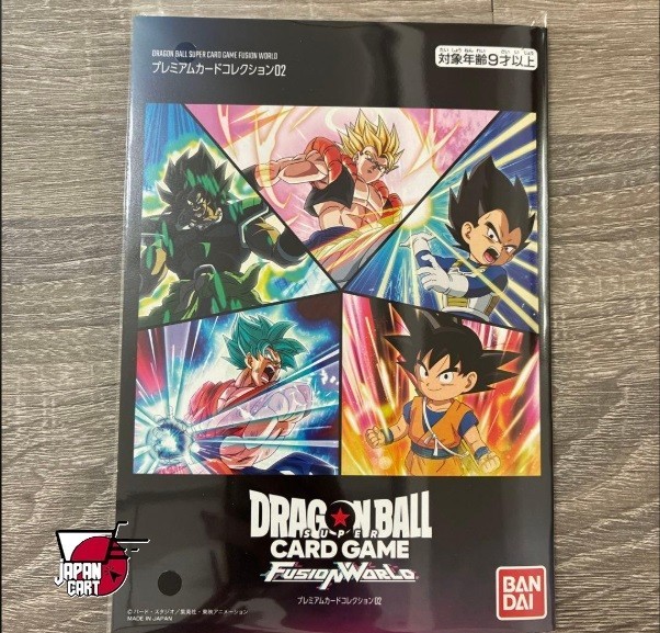 BCGFest フュージョンワールド プレミアムカードコレクション02 4セット Dragon Ball Super Card Game Fusion World Premium Card Collection