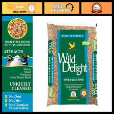 Premium Dove  Quail Food - 10 lb Bag, High-Protein Blend, Nutritious Bird Feed