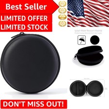 Stylish Chevron Headphone Case with Soft Interior - For Travel  Daily Use