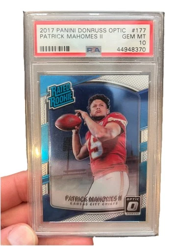 2017 Panini Donruss - *PSA 10* Rookie Patrick Mahomes II #327 (RC) PSA 10 *RARE*