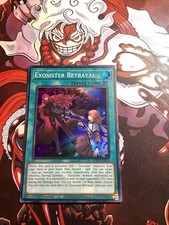 Yugioh - Exosister Betrayal Super Rare BPRO-EN066, Near Mint, 1st Edition