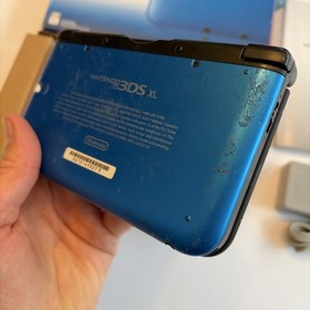 Nintendo 3DS XL Handheld Game Console SPR-001 Blue/Black US Model Complete Box