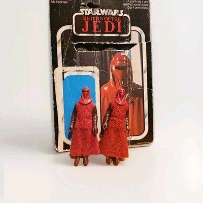 Vintage Star Wars - Kenner - Emperors Royal Guard Konvolut 2 Gardisten - RTOJ Karte 