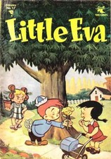 Little Eva #17 FAIR; St. John | low grade - February 1955 all ages - w/Bag+Board