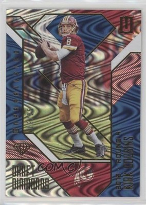 2016 Panini Unparalleled Draft Diamonds Blue 9/25 Kirk Cousins #DD-24 0o9